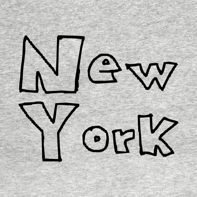 The best designs on the name of New York City #7 by Medotshirt